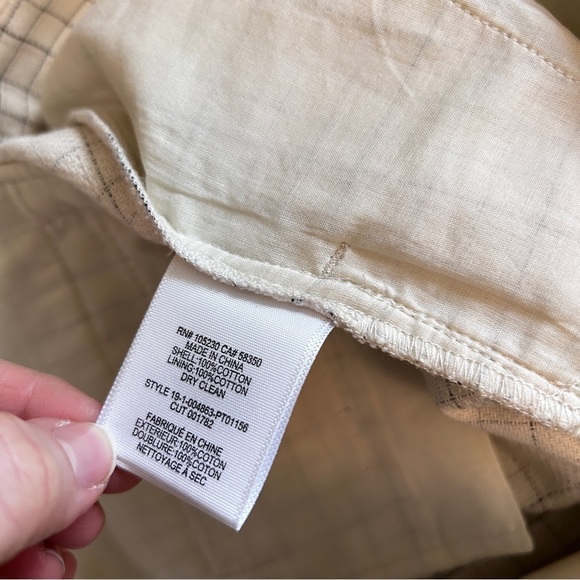 Joie Dicra Checked Cropped Pants - Picture 7 of 8